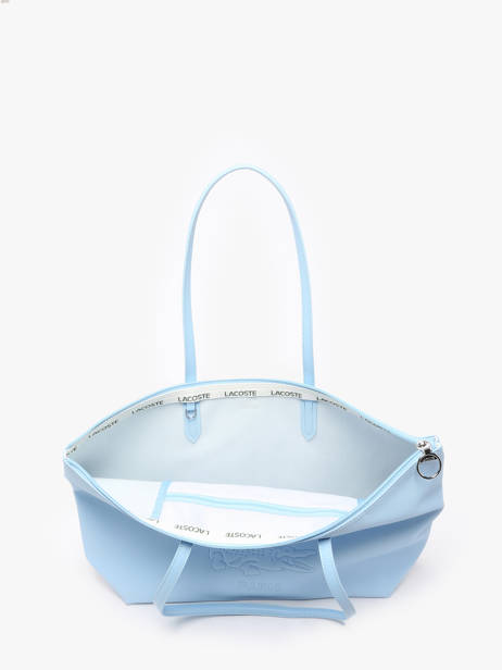 Handtas L.12.12 Concept Lacoste Blauw l.12.12 concept NF4747SJ ander zicht 3
